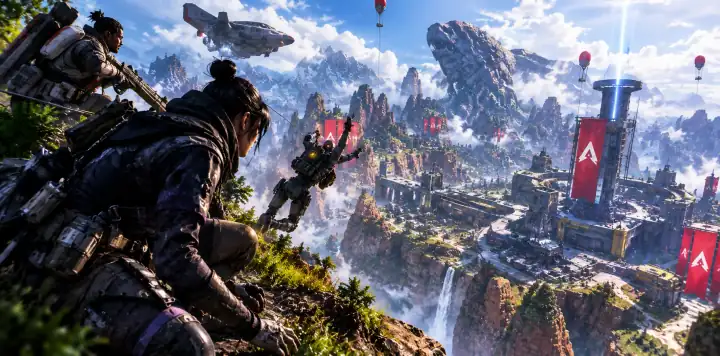 Apex Legends hacks Aimbot and ESP product artwork